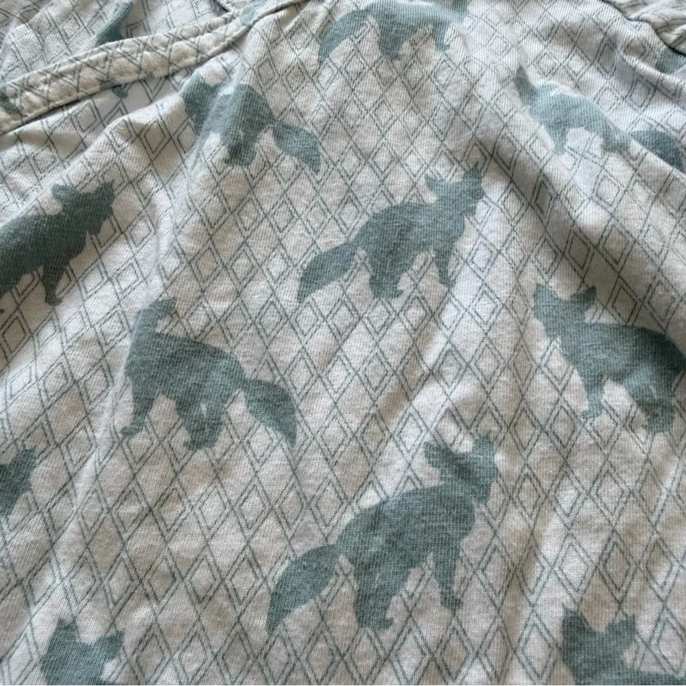 Kate Quinn Organic Cotton Fox Print Kimono‎ Bodysuit 18-24M
